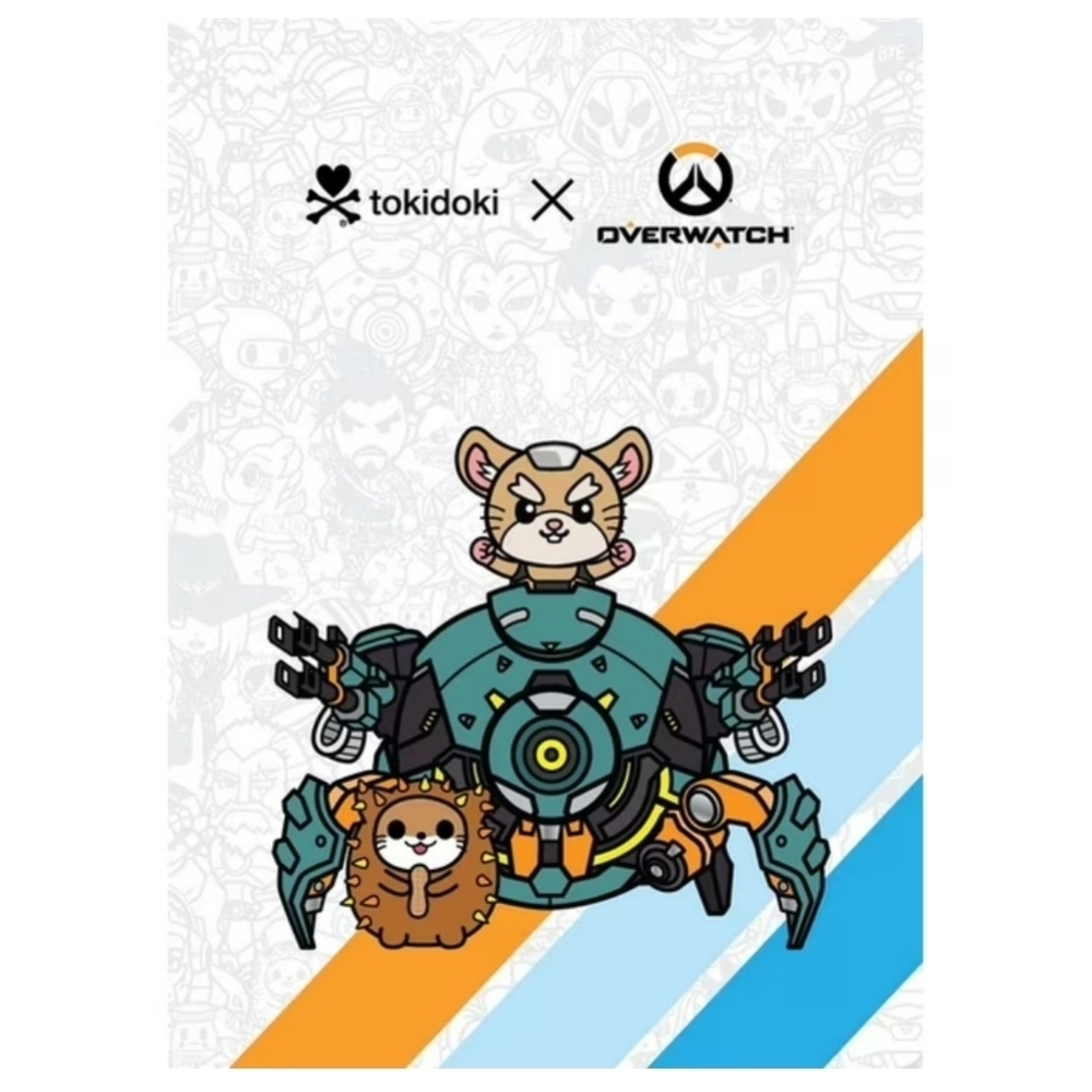 Tokidoki x Overwatch Series 3 Wrecking Ball Theme Notebook Journal